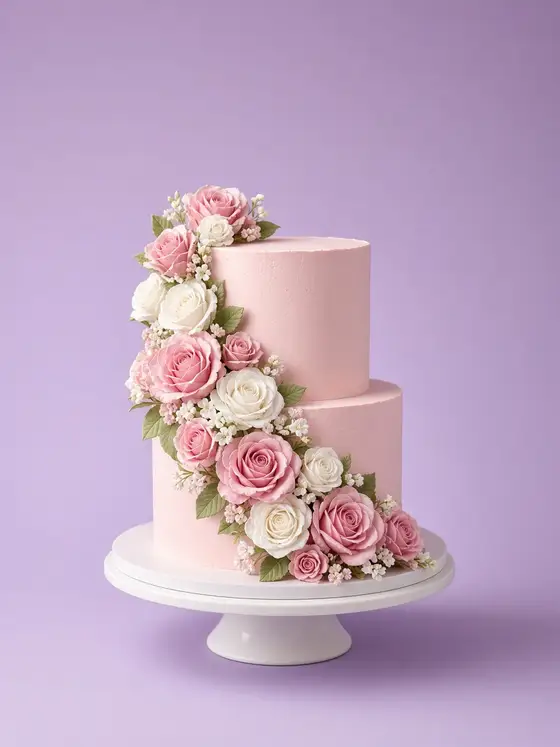 Pastel decorado, imagen ilustrativa